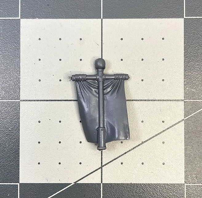 Classic 40K FIRSTBORN SERGEANT BACKPACK STANDARD skull banner pole GW bit AY26