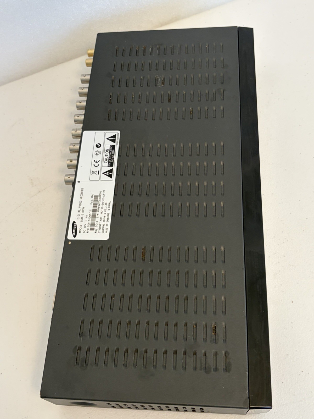 Samsung SDR-5100N DVR Digital Video Recorder 2TB Seagate HDD Untested No Adapter