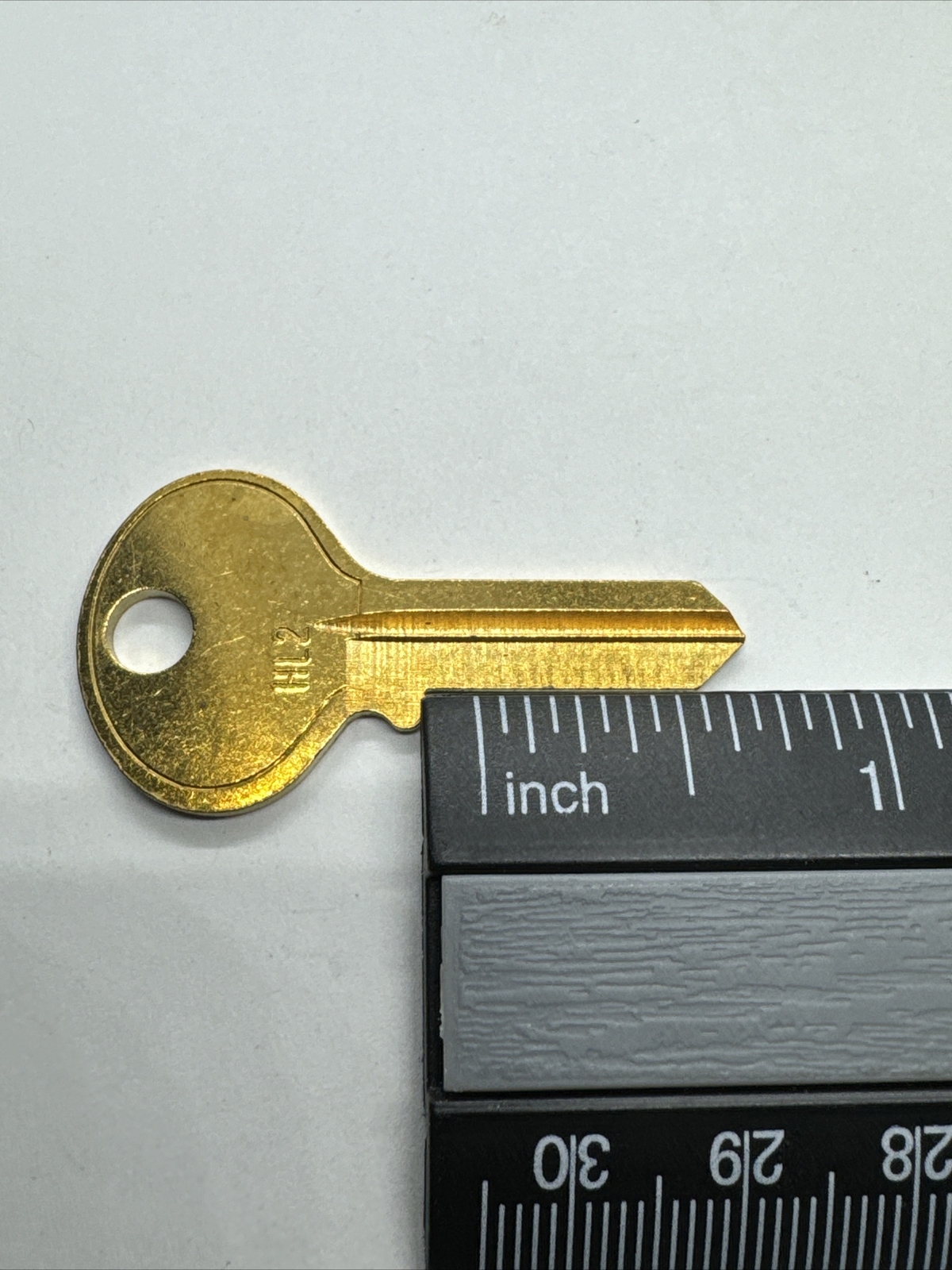 HL2 Uncut Key Blanks for Hudson / Bommer Mailbox Brass Locksmith