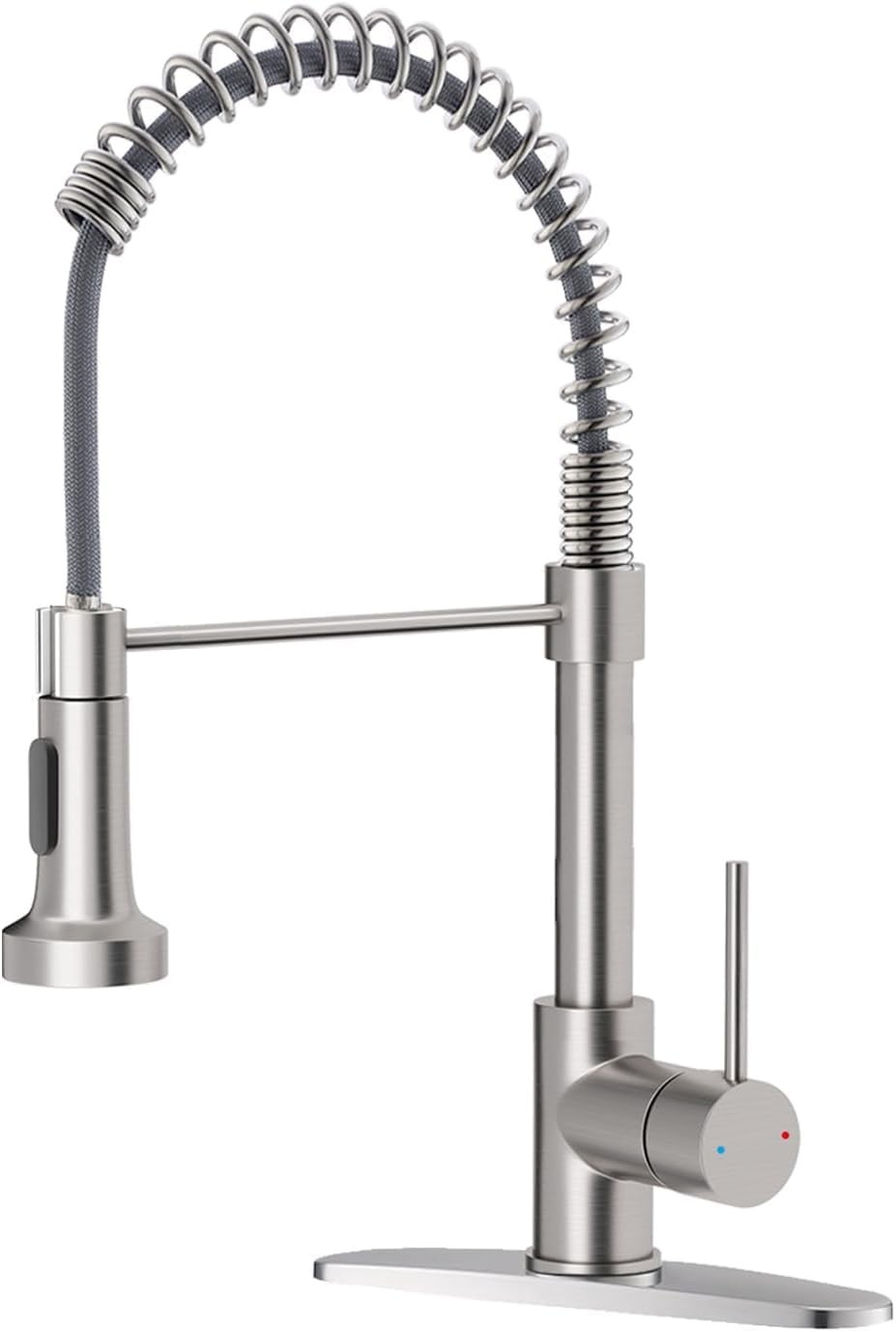 Kitchen Faucet with Pull Down Sprayer Brushed Nickel