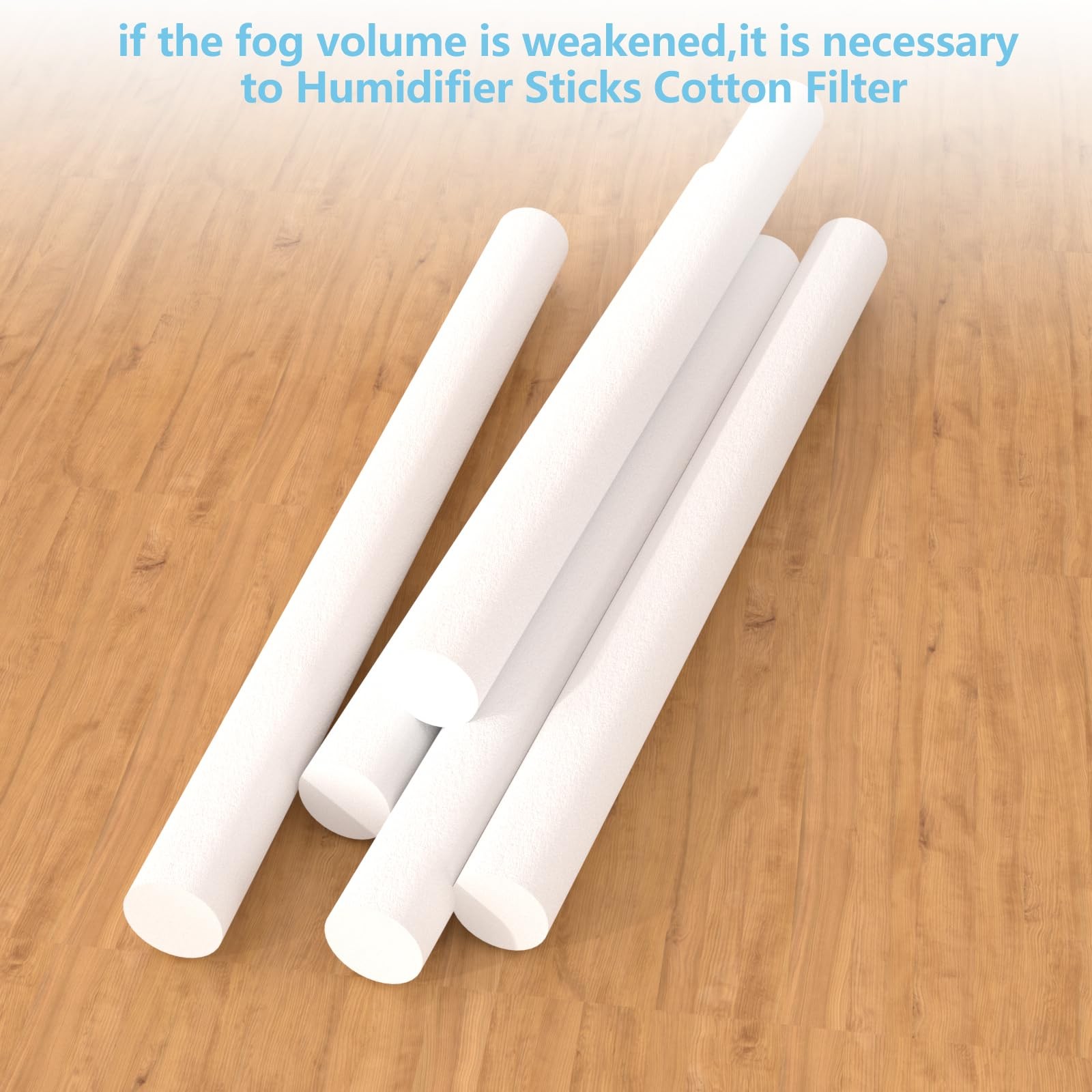 Cotton Sticks Filter Replacement, Refill Element, lvory