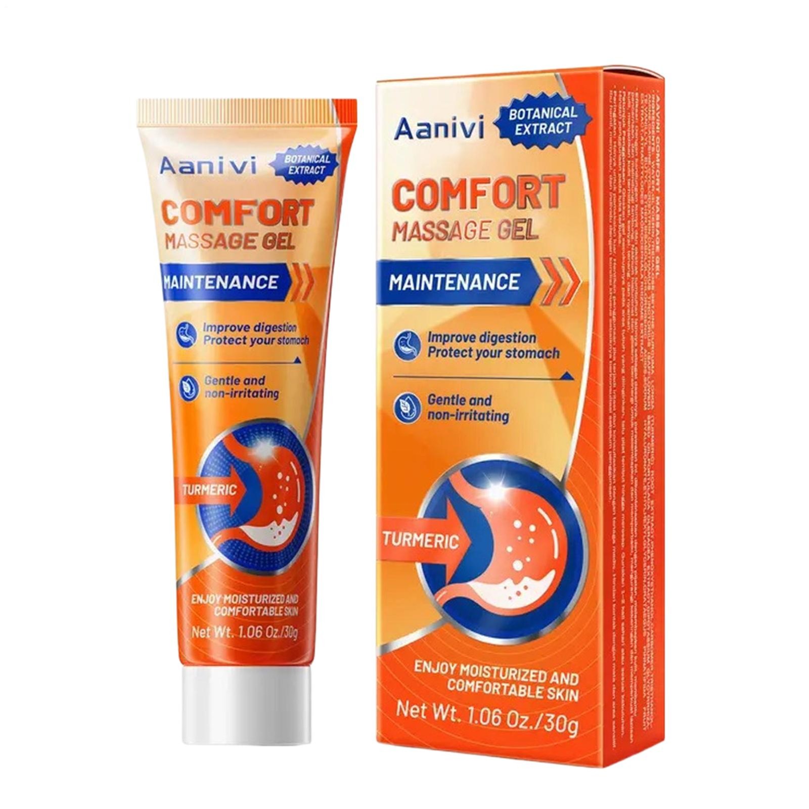 Abdomen Massage Gel Stomach Soothing Care Abdominal Care Gel For Women Men