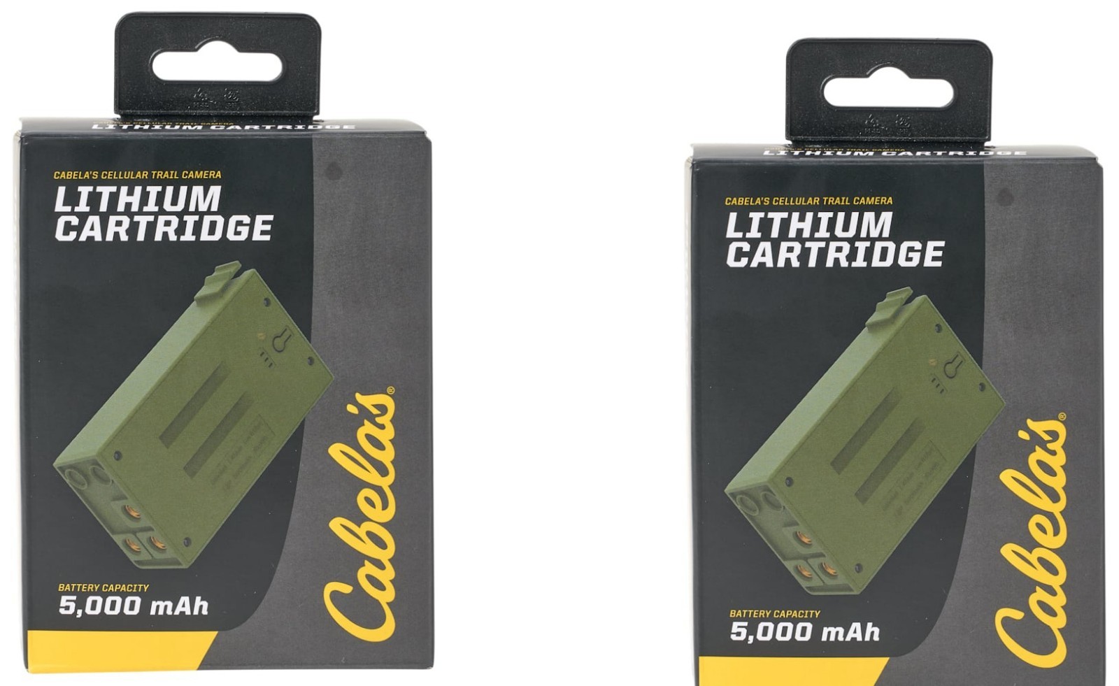 Brand New Pair (x2) Cabela Cellular Trail Camera Lithium Batteries