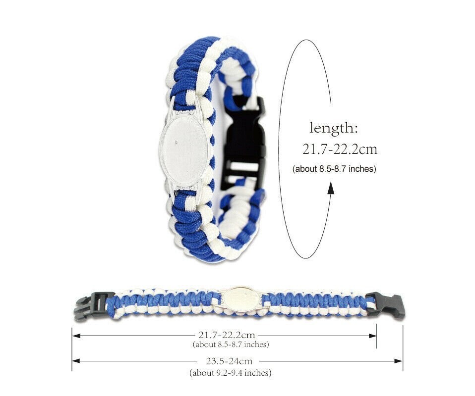 New York Yankees Baseball Paracord Bracelet NEW