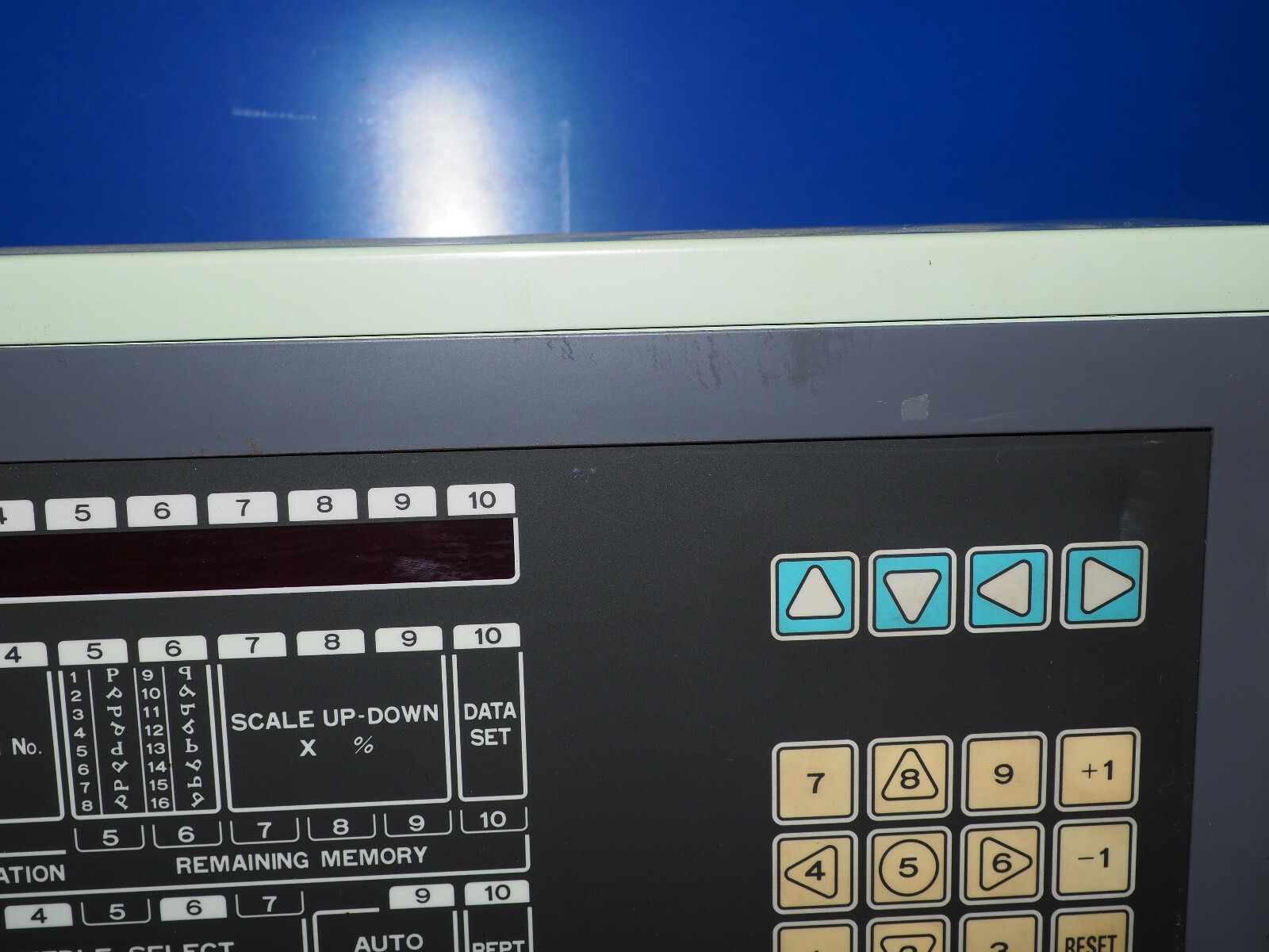 Tajima TME-HC912 *EMPTY* Controller Control Box W/Front Panel Film OEM