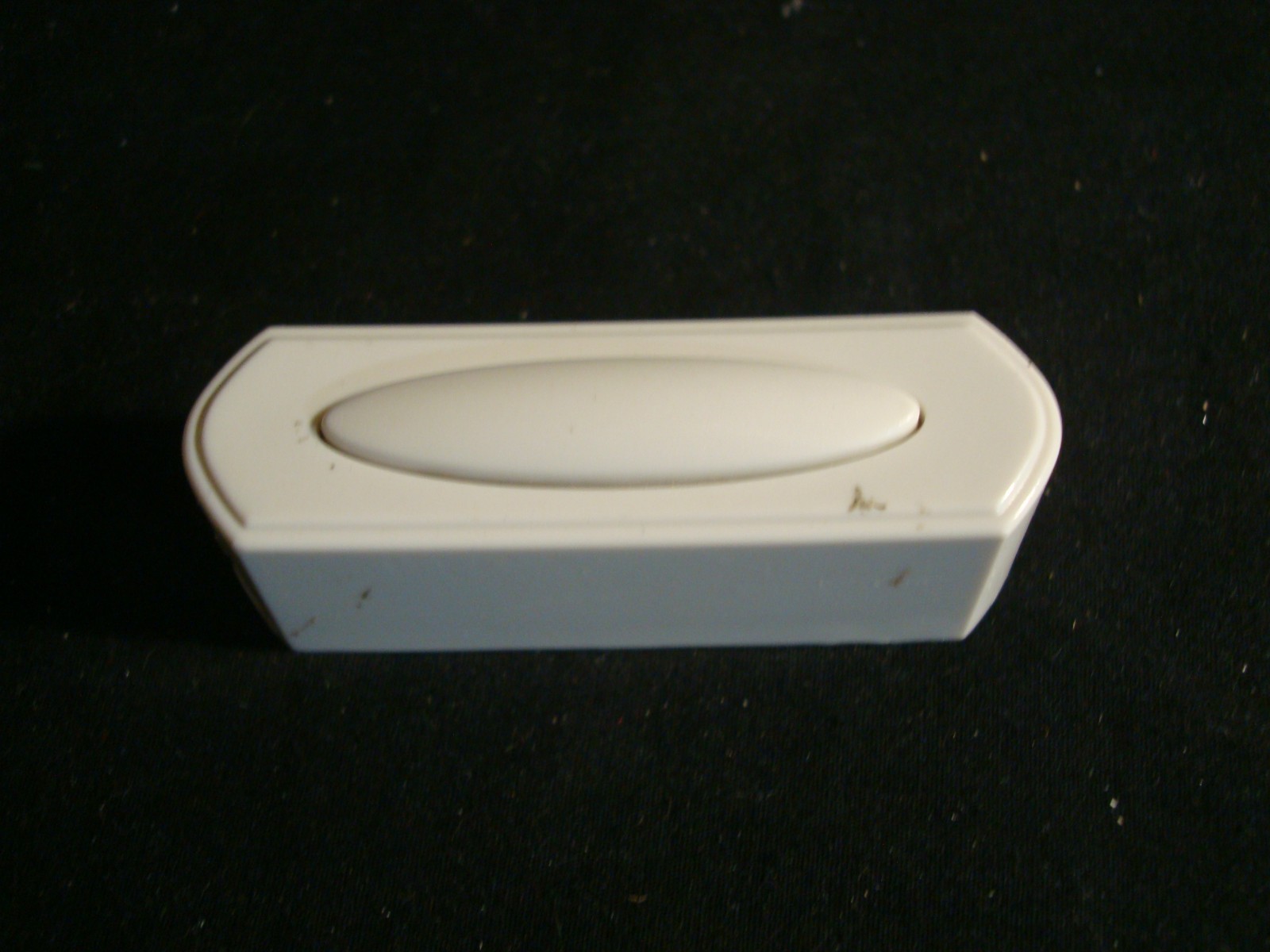 Hampton Bay Wireless Battery Operated Doorbell Push Button, White