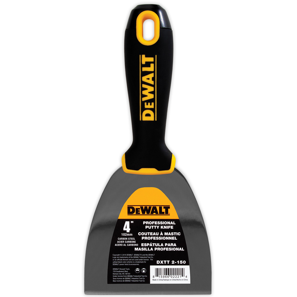 DEWALT 6 Piece Putty Knife Set 3" 4" 5" 6"8" 10" Carbon Steel | DXTT-3-149