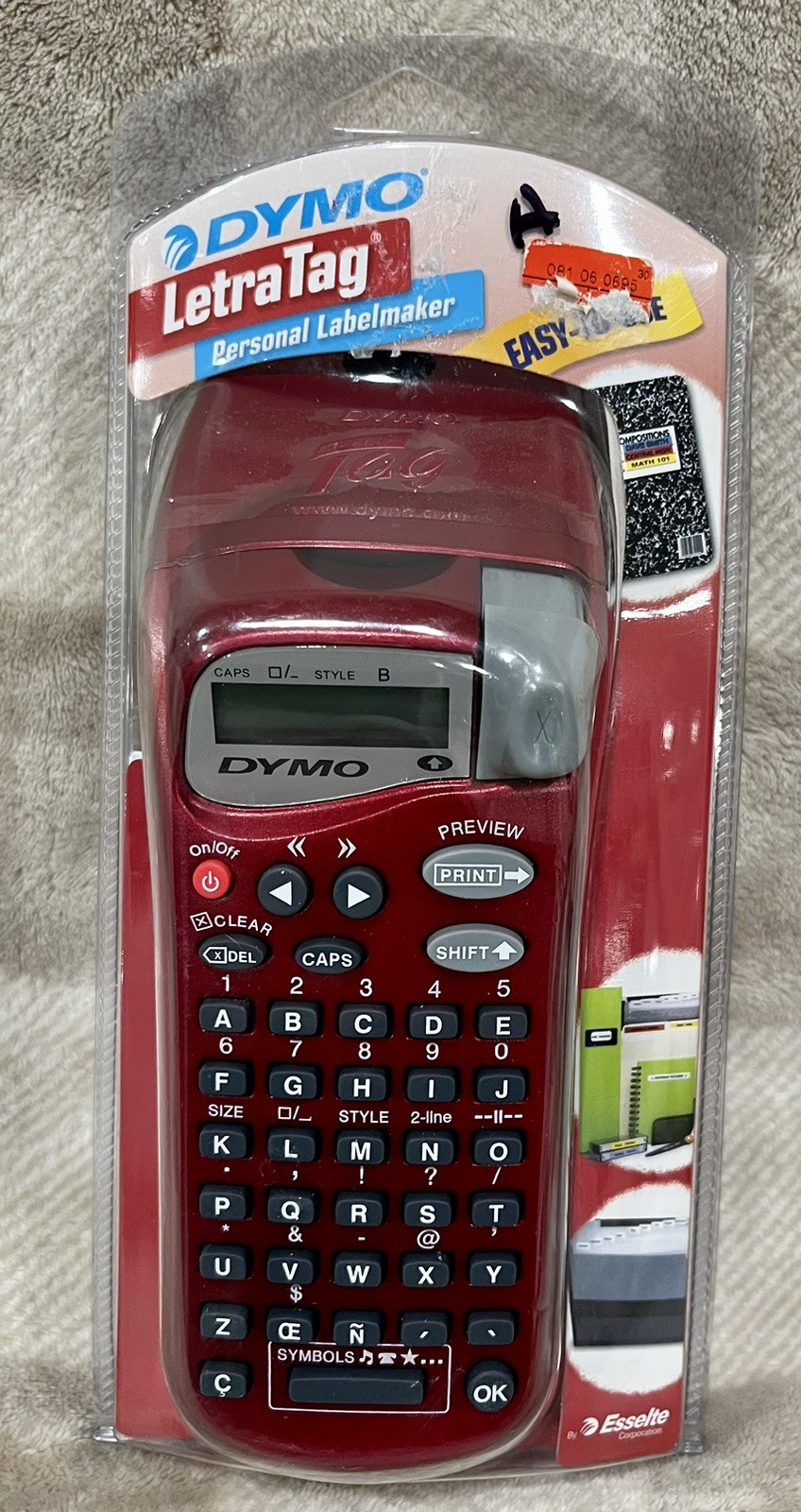 DYMO Letratag Personal Lablemaker 18588 New Sealed Portable Handheld