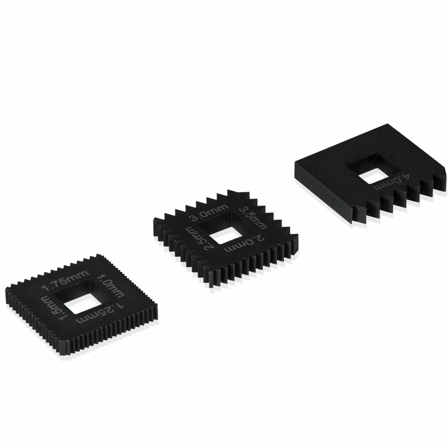 3PCS Metric Die Set for Universal Outside Thread Chaser Replace 202817
