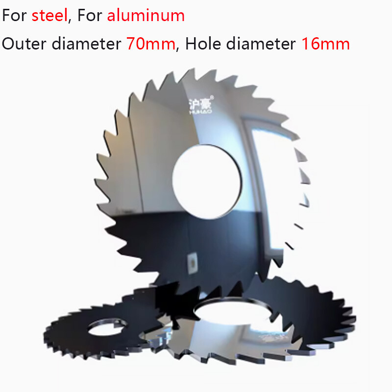 100T/90T/45T/40T Teeth Carbide Circular Slitting Saw Cutter Cutting Tool 70mm OD