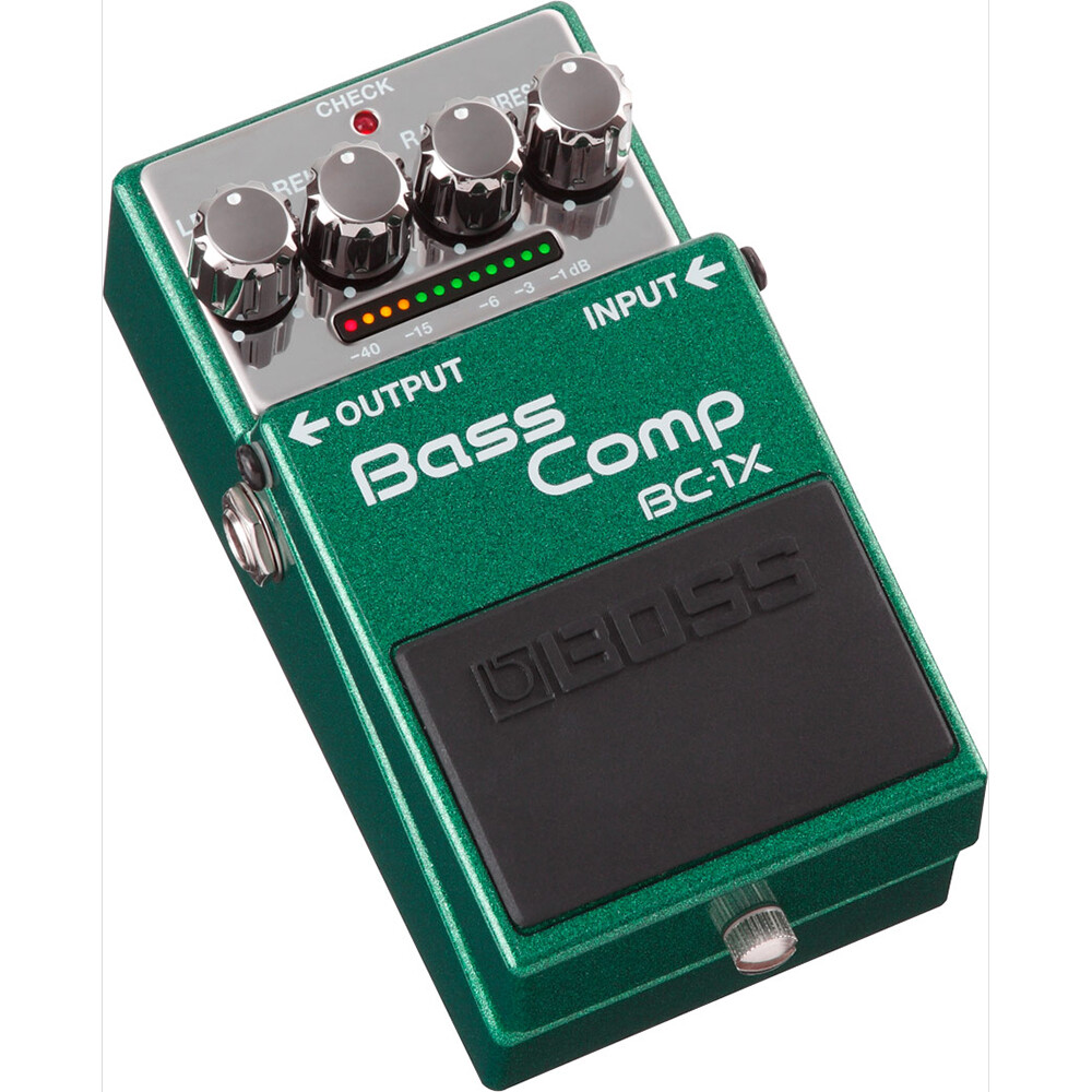 BOSS BC-1X Bass Guitar Multi-Dimensional Processing Compressor Effect Pedal BC1X