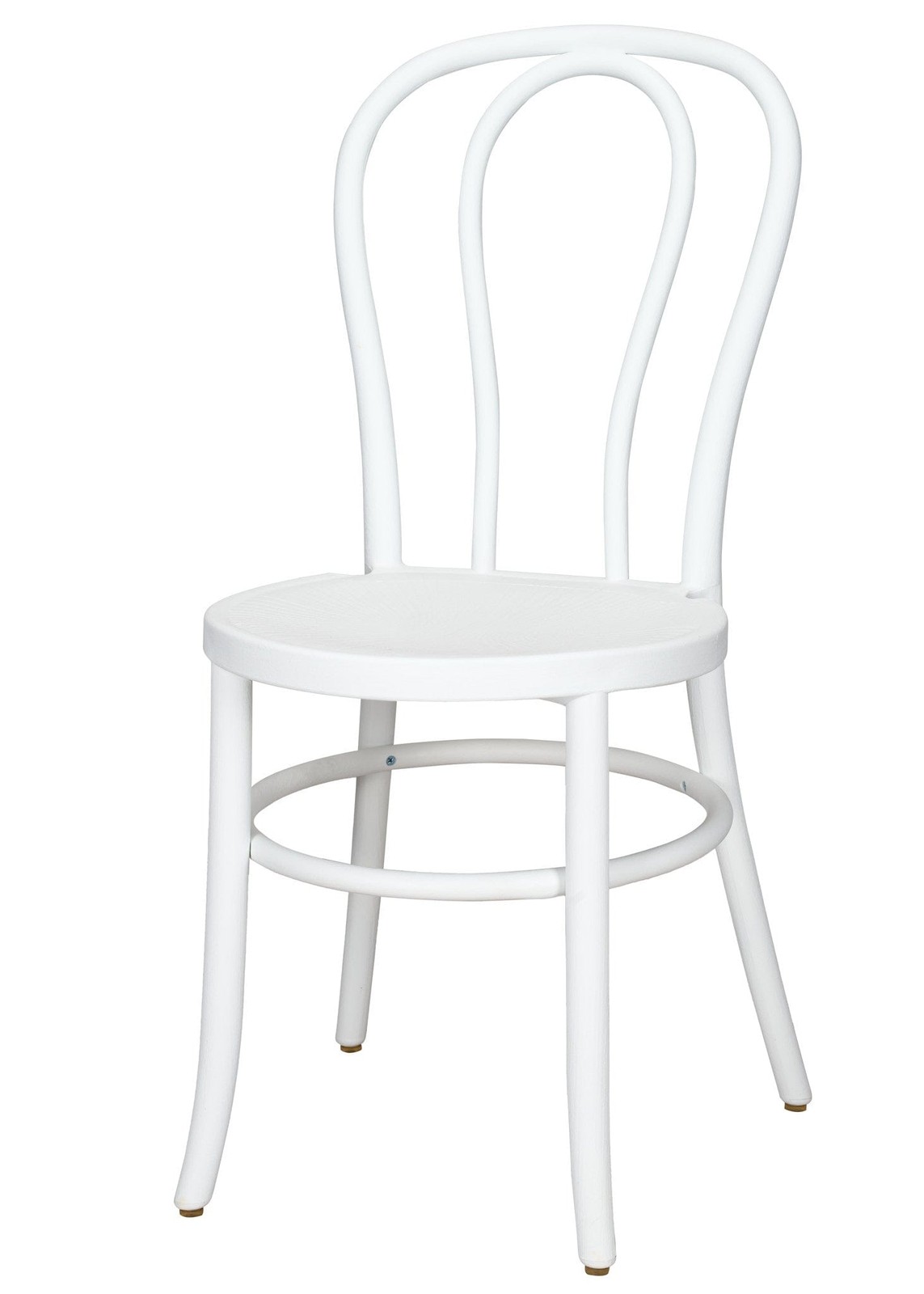 Cool White Resin Bentwood Festive Chair by Chivari