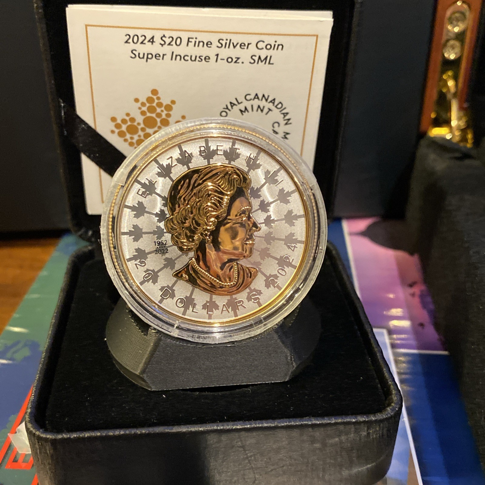 2024 1 kg Canada $250 Super Incuse Maple Silver Reverse Proof LAST ONE!!