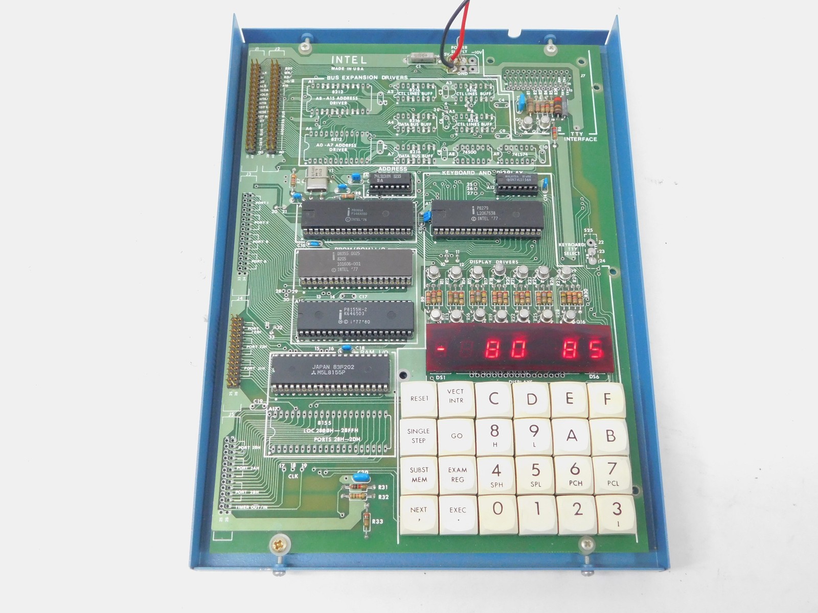 Intel SDK-85 Vintage Computer System Design Kit w/ Manuals (working)