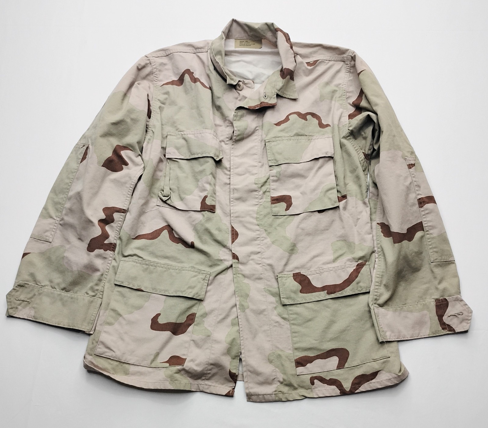 Coat Desert Camouflage 3-Color Combat DCU Medium Long Terry Manufacturing