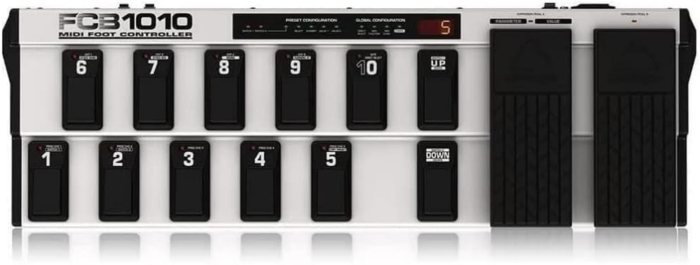 BEHRINGER MIDI FOOT CONTROLLER FCB1010 MIDI Foot Controller