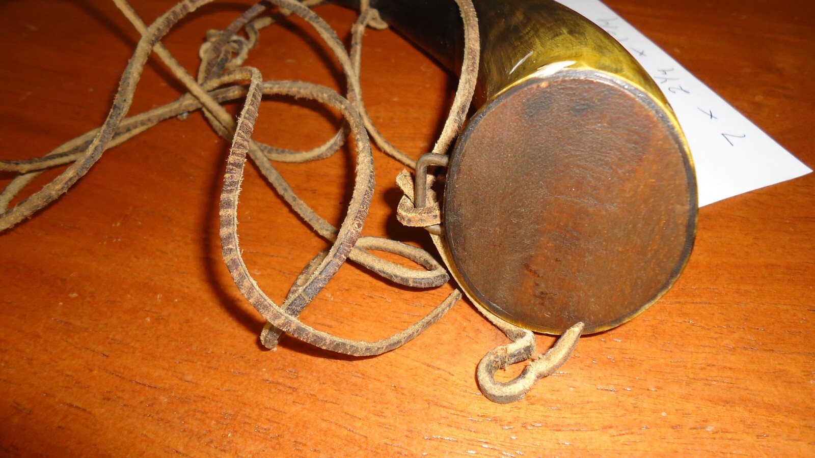 Muzzleloader Powder Horn