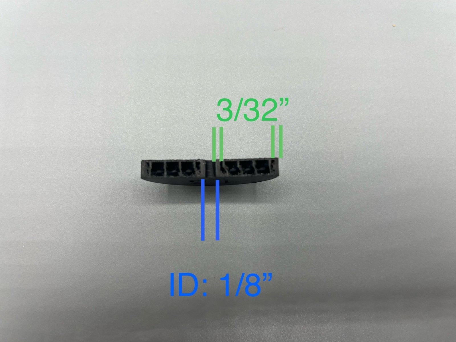 Circle and radius drawing template tool with center hole