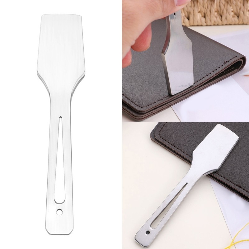 Leather Craft Edging Smoothing Tool Ergonomic Handle Leathercraft Working Tool