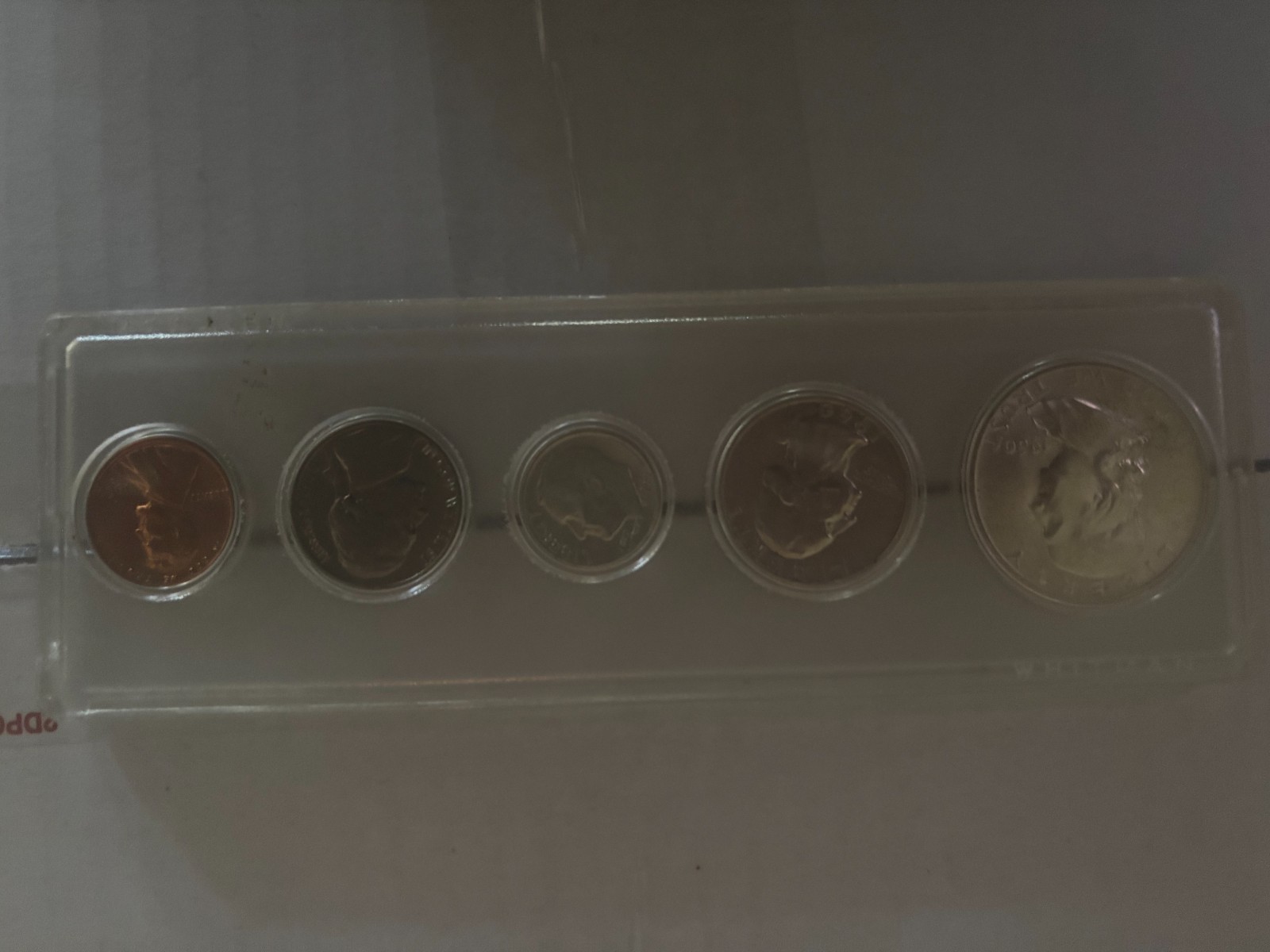 1960 U.S. Mint Uncirculated Set of 5 Coins - "Beautiful Uncirculated Set " -