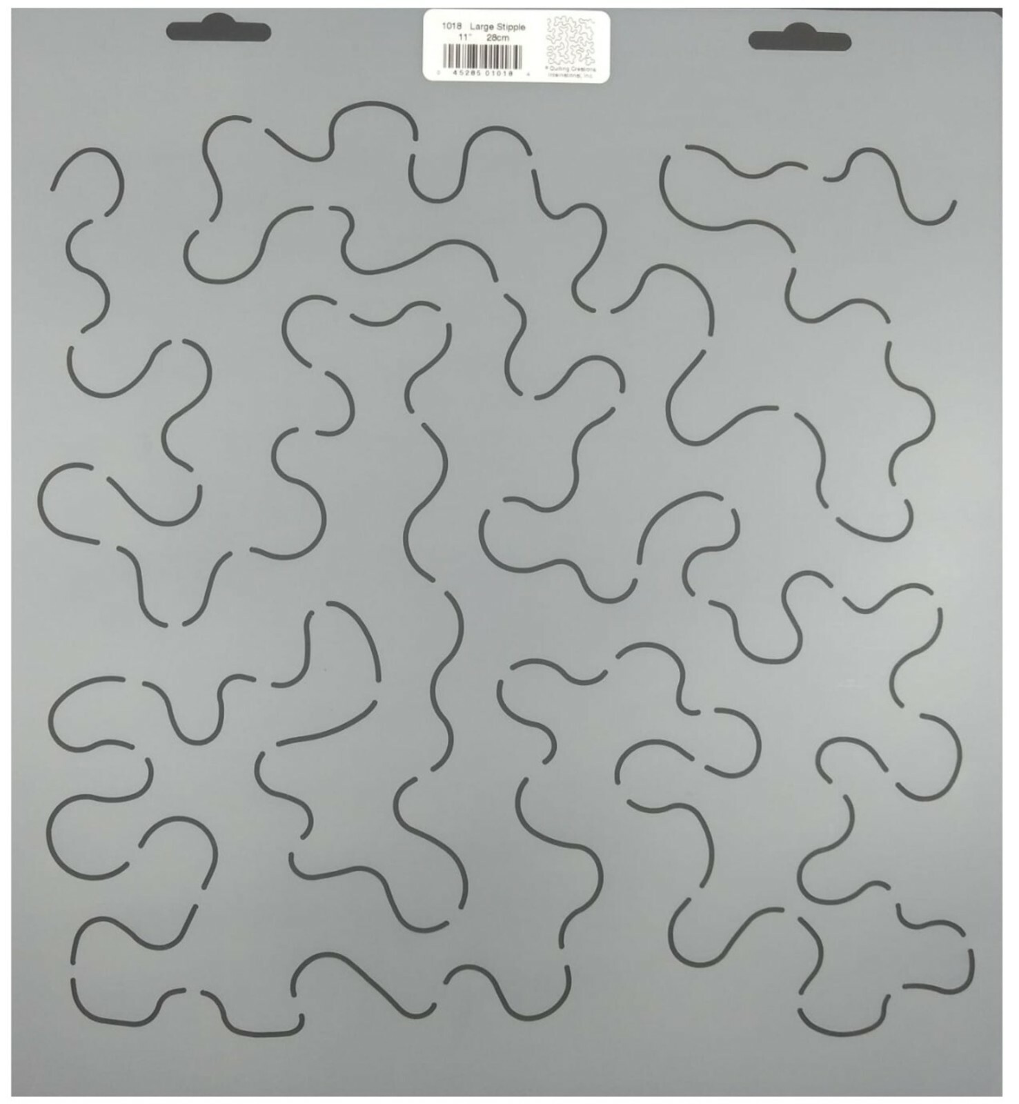 Quilting Stencil Large Stipple Quilt 11" Background Pattern Plastic Templates