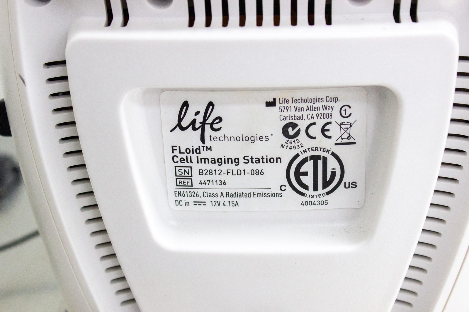 Life Technologies FLoid Cell Imaging Station - Fluorescent Imaging (3375626)