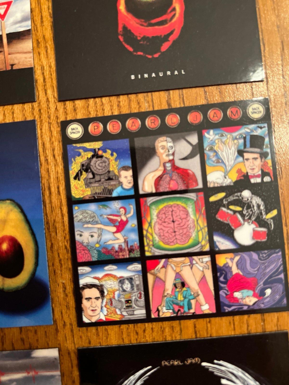 Pearl Jam fridge magnets