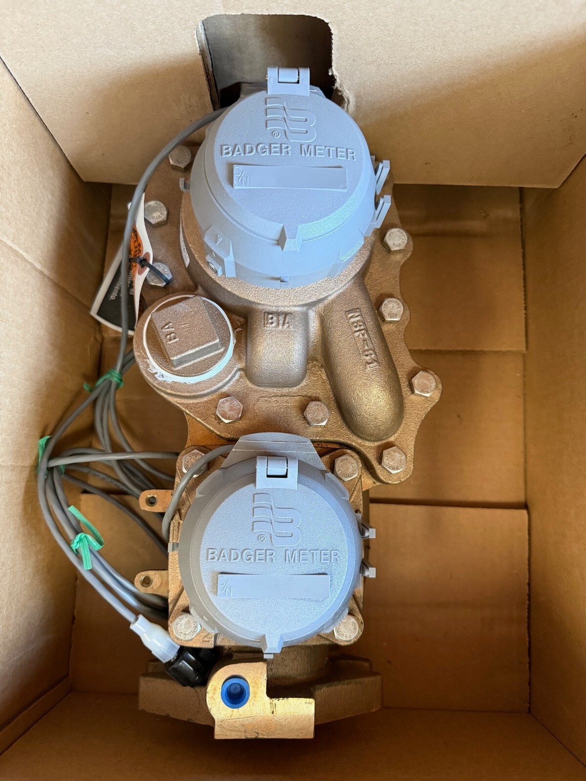 RECORDALL BADGER COMPOUND SERIES 2" WATER METERS LL-NS NFS 61 G MTR BRAND NEW
