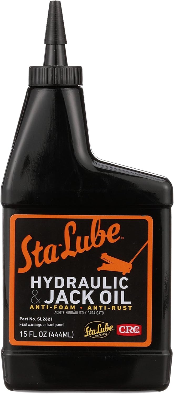 Hydraulic & Jack Oil SL2621-15 Fl. Oz. Anti-Foam Anti-Rust 20W Non-Detergent Oil