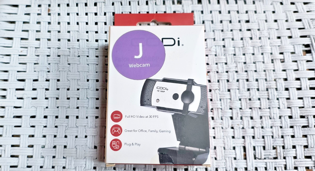 *Codi Webcam Camera HD 1080P - New open box - easy install