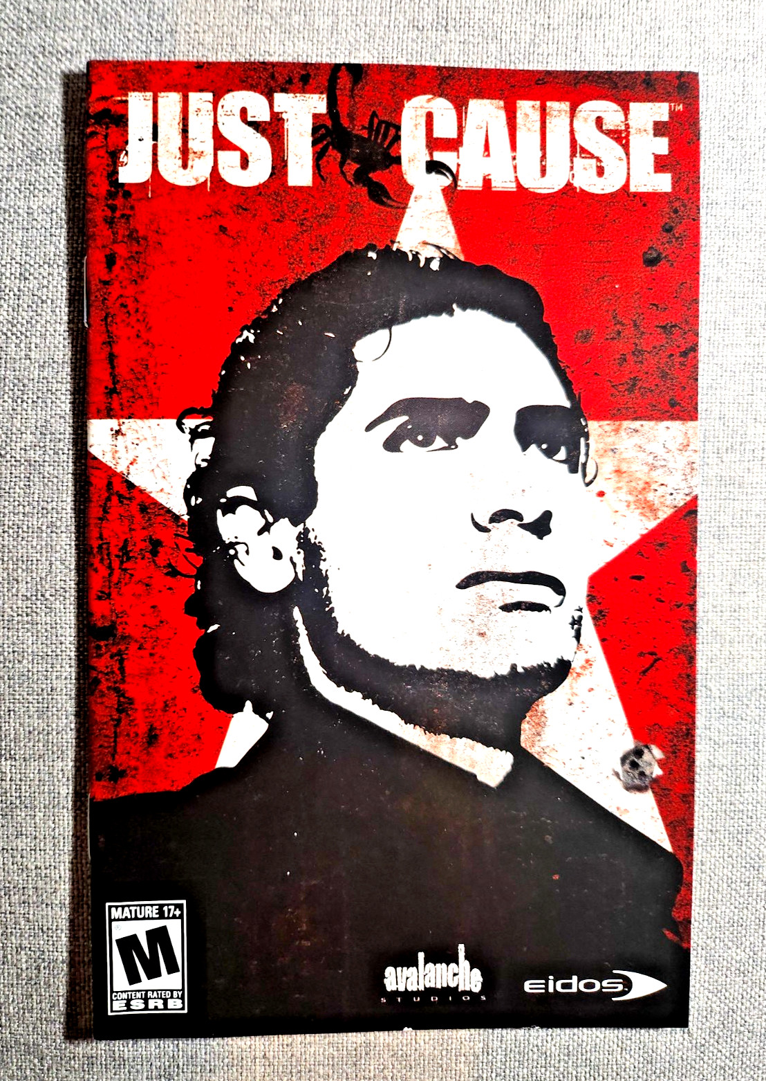Just Cause Instruction Manual Only - PlayStation 2