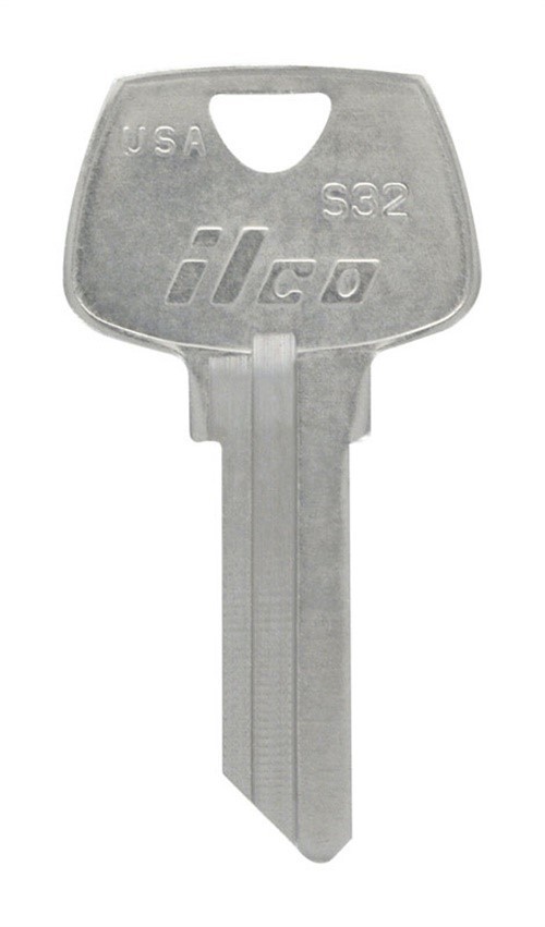 Hillman KeyKrafter House/Office Universal Key Blank 179 S32 Single (Pack of 4).