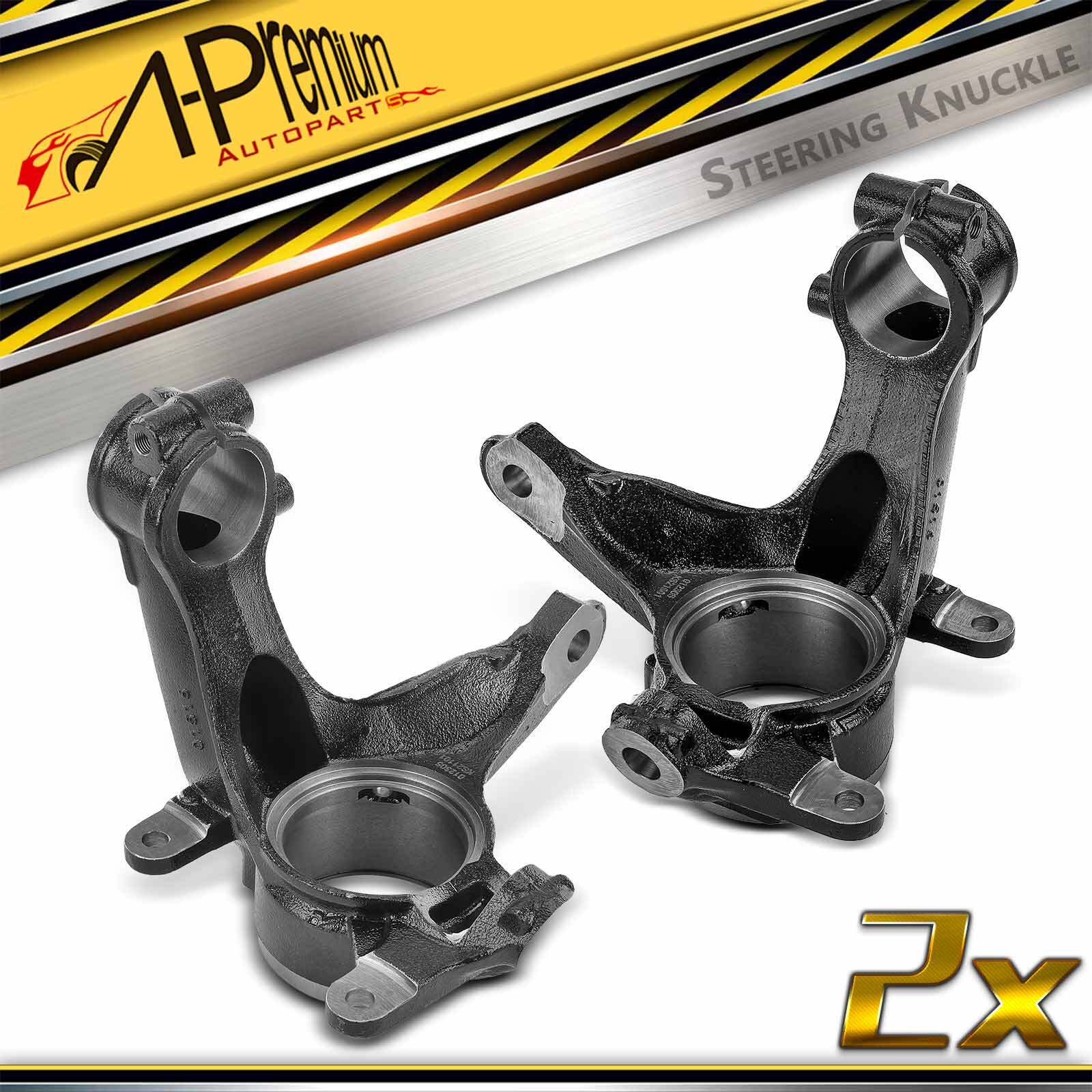 A-Premium Pair Front Steering Knuckle for Honda Accord 2018-2021 L4 2.0L 1.5L