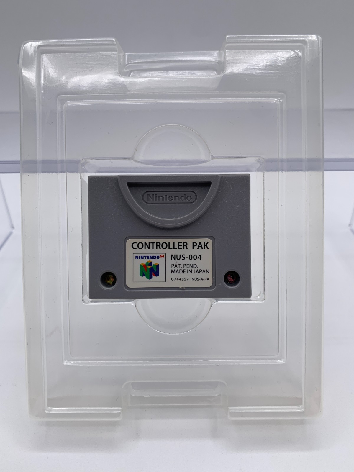JAPAN NINTENDO 64 CONTROLLER PAK N64 With Box ACC0042