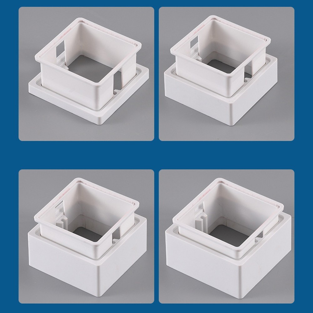 Electrical Box Extender Set with Auxiliary Gaskets and Mounting Hardware