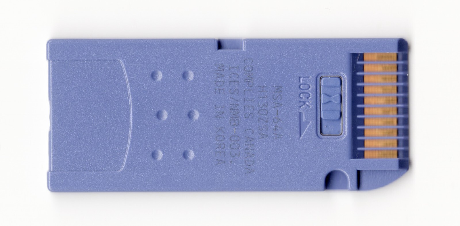Sony Genuine Memory Stick 64MB MSA-64A Camera Memory Card
