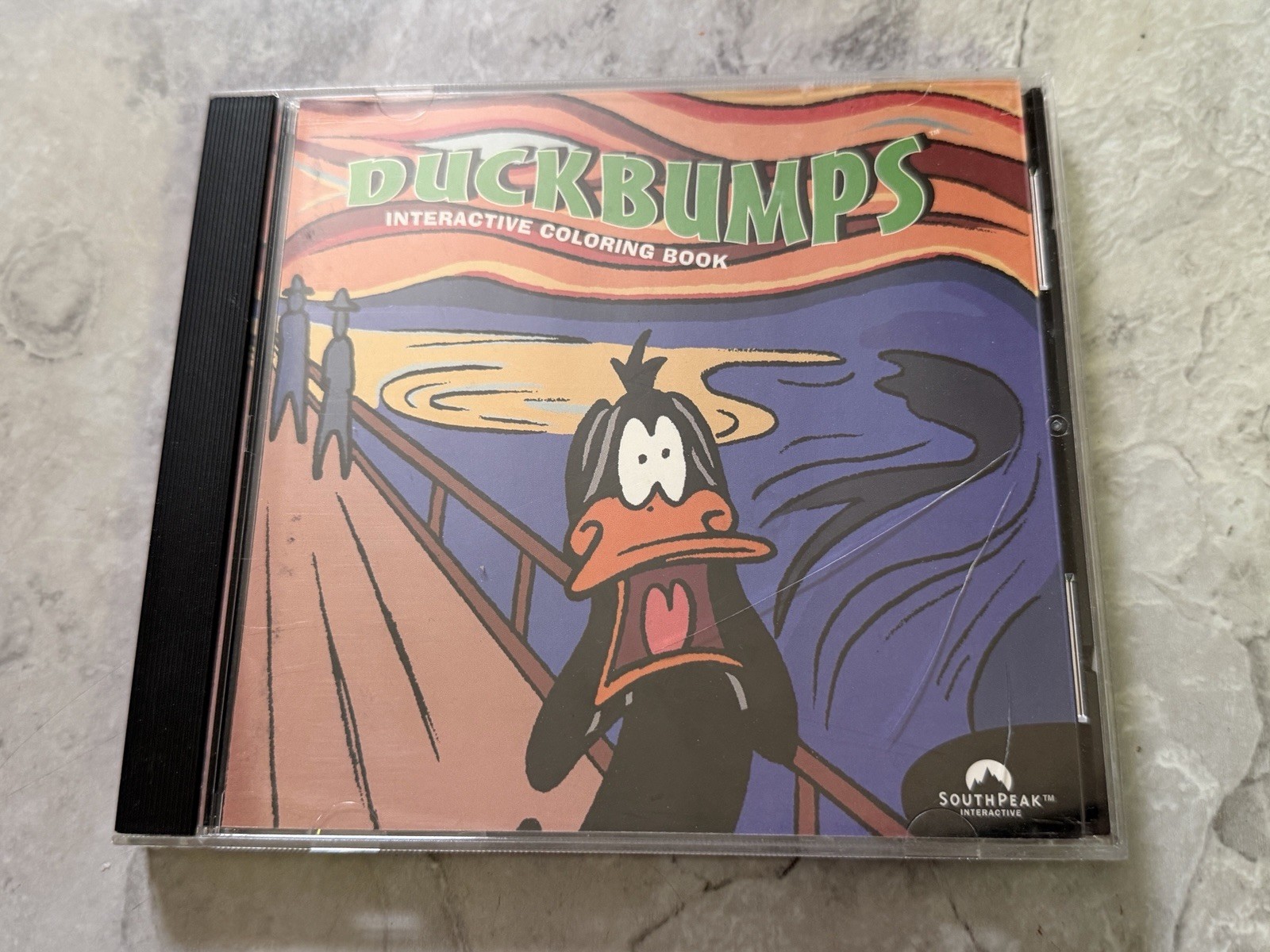 Duckbumps Interactive Coloring Book PC CD-ROM Daffy Duck Looney Toons Game