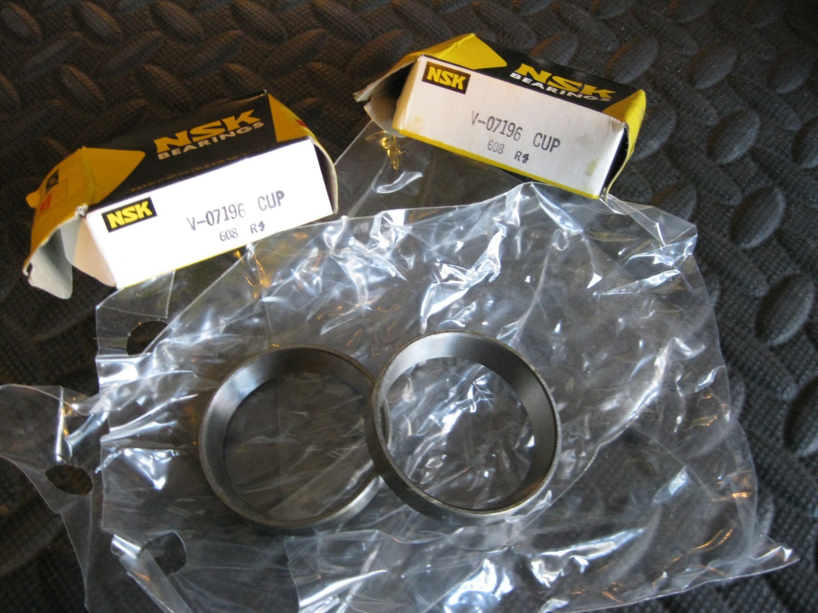 NSK V-07196 Bearing Cup 2pc Lot
