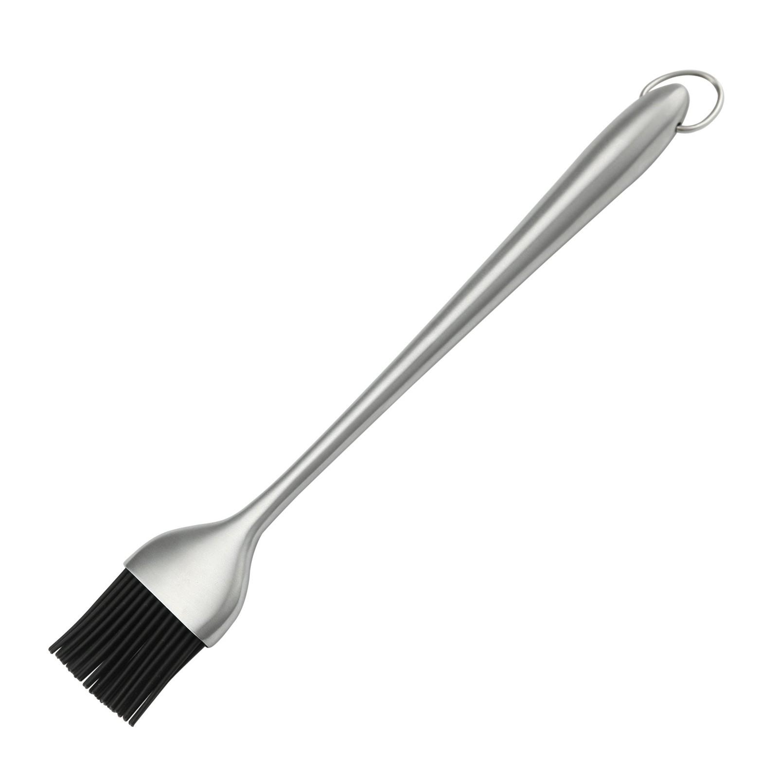 Silicone BBQ Basting Brush Stainless Steel Handle 12 Inch
