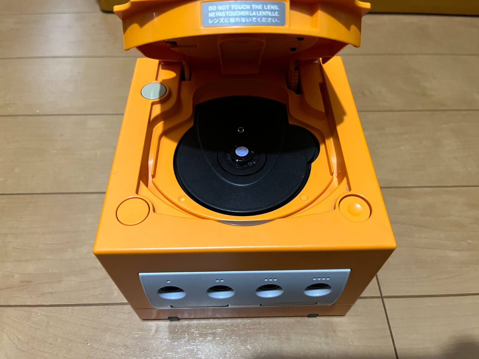 Nintendo GameCube Console & Controller Orange Color with BOX Japan 0320