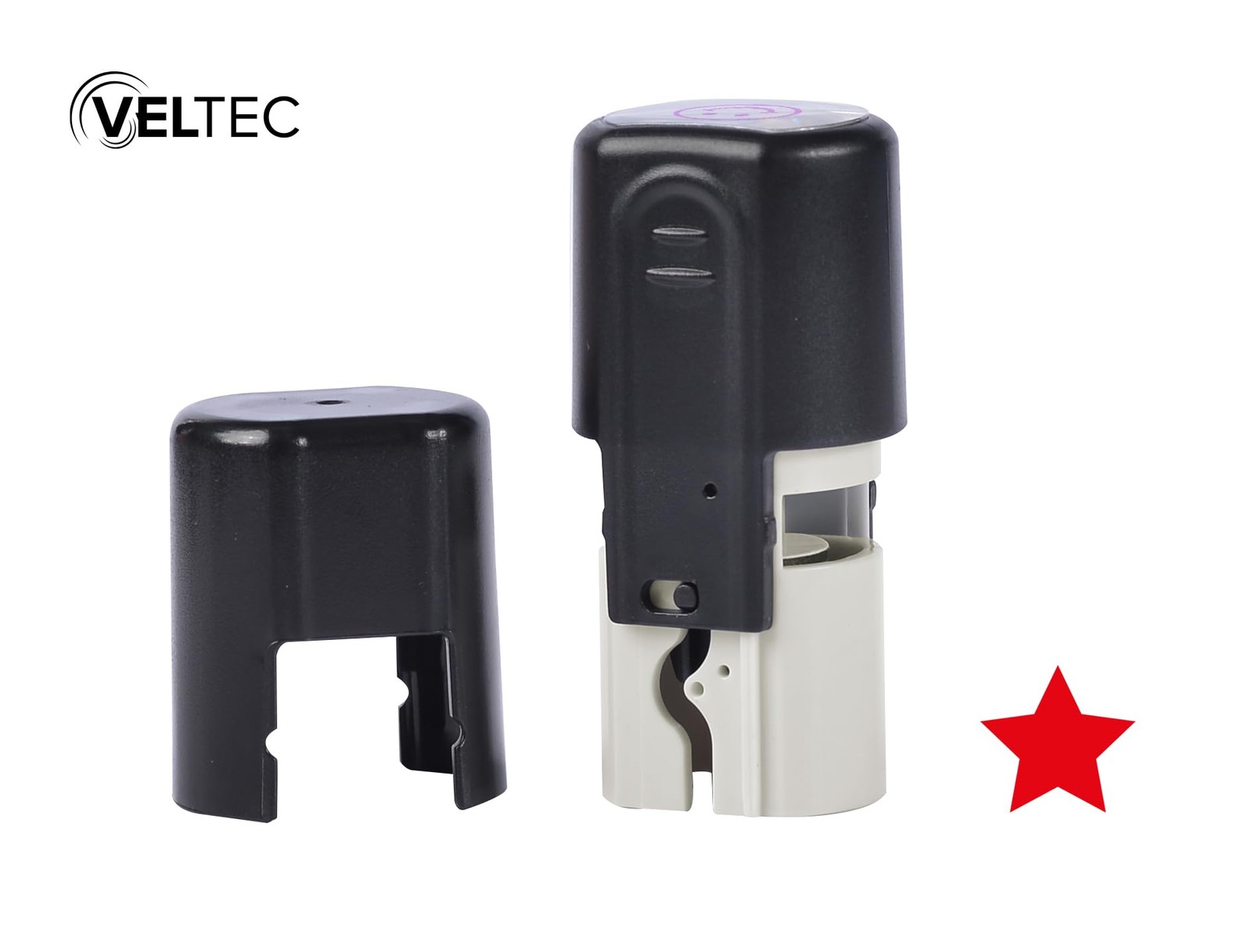 Self-Inking Stamp Round Teacher Stamp For Classroom Solid Star Rubber Tool