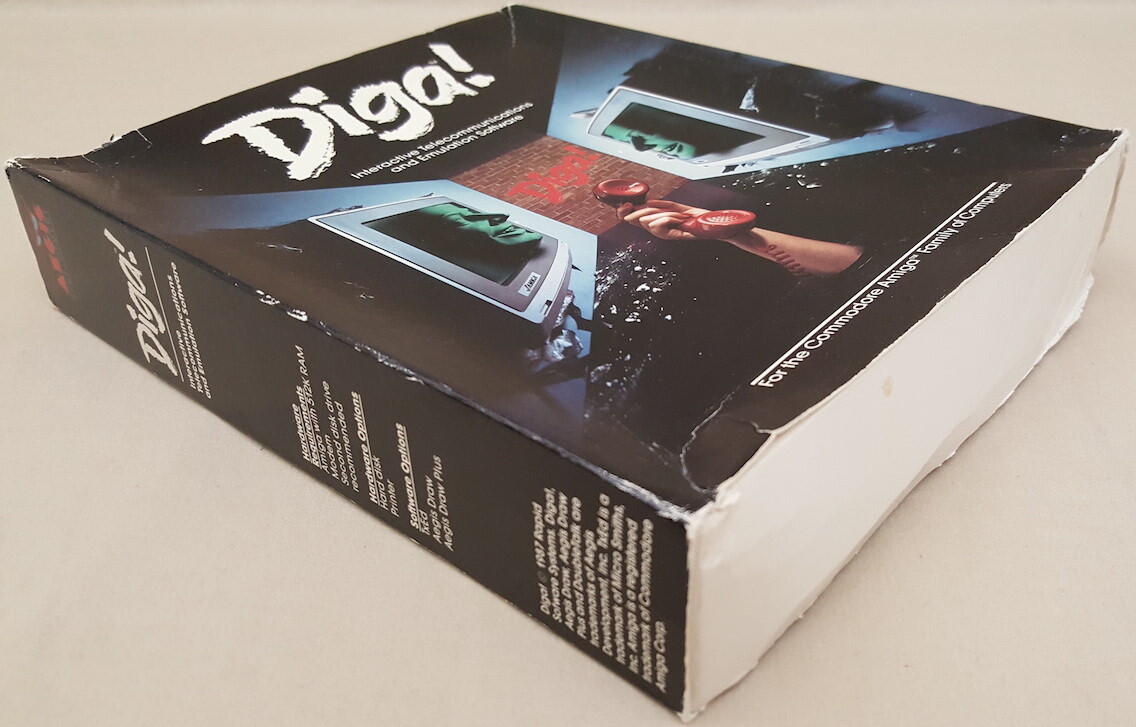 Diga! v1.0 ©1986 Aegis Development Telecommunications for Commodore Amiga #2