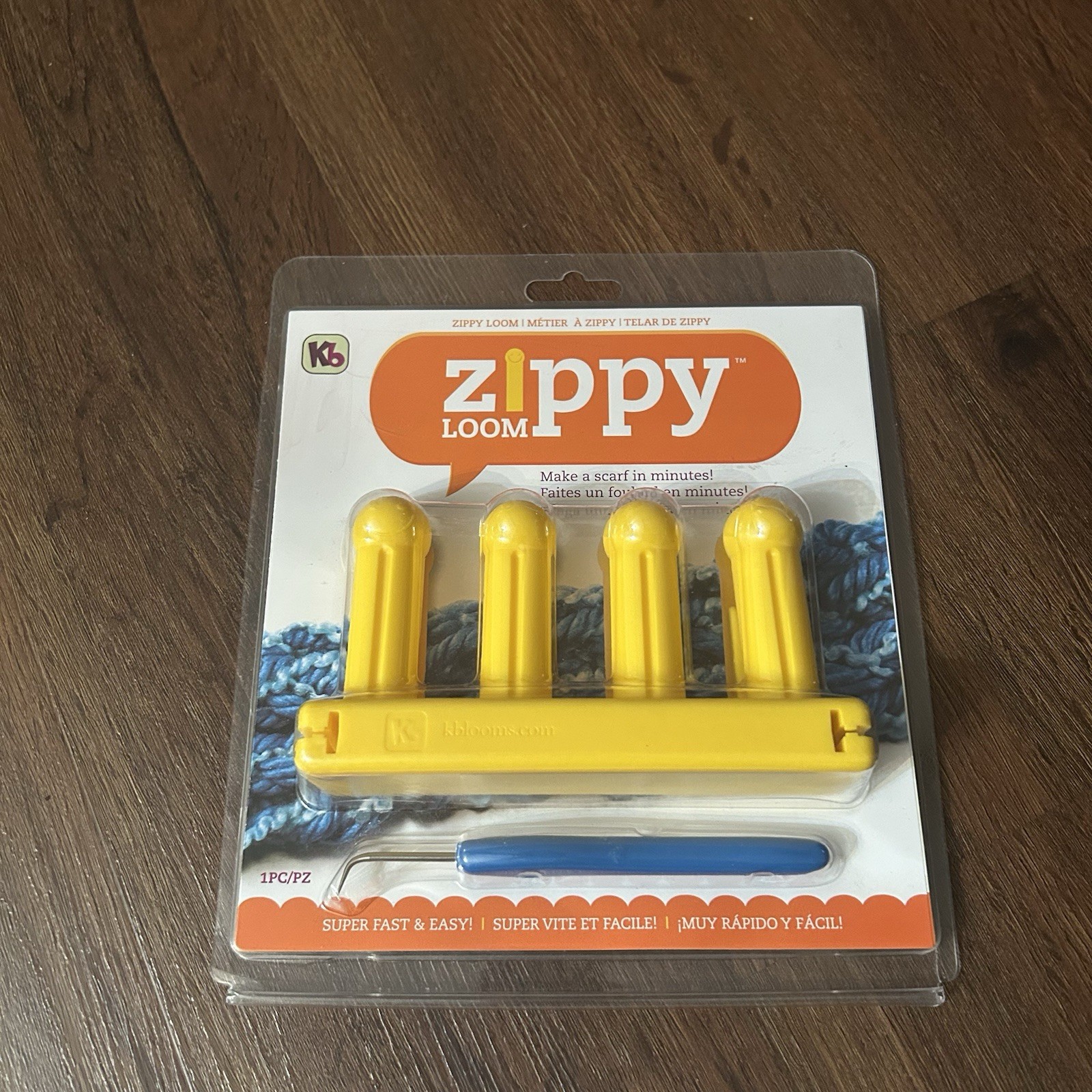 NEW Zippy Loom By KB: Scarf Knitting Tool