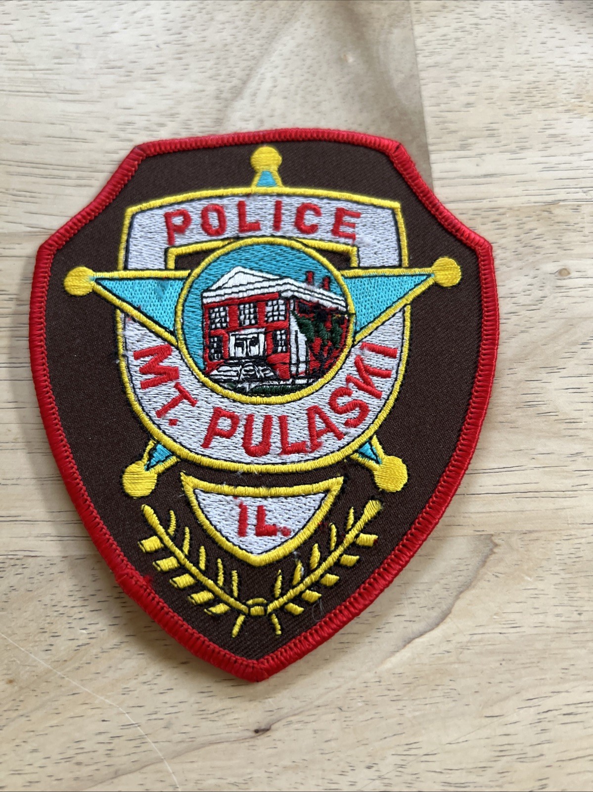 Mt. Pulaski  (Illinois) Shoulder Patch - NEW