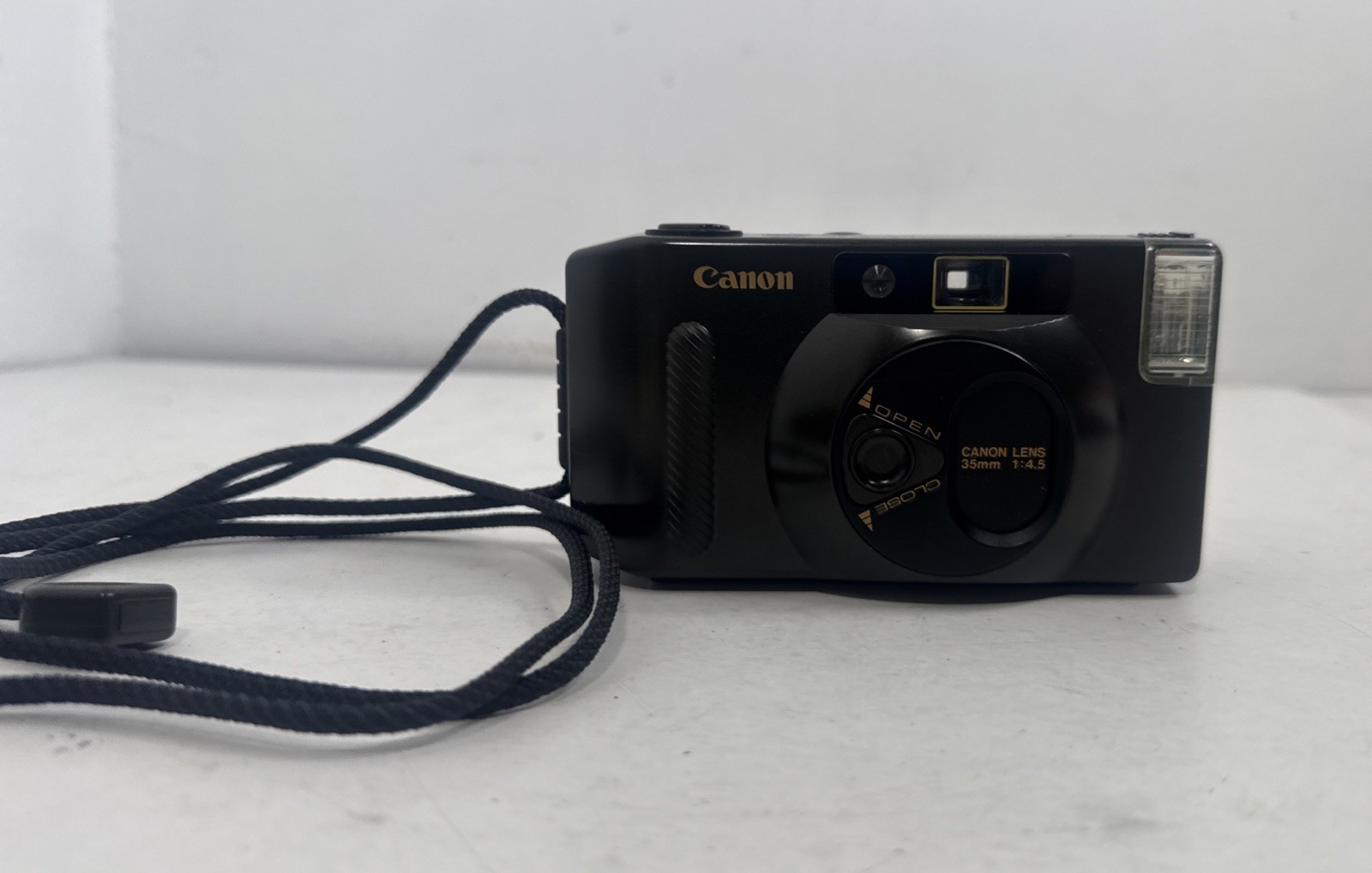 Canon Snappy S Point & Shoot 35mm Film Camera Fully Automatic Tested READ
