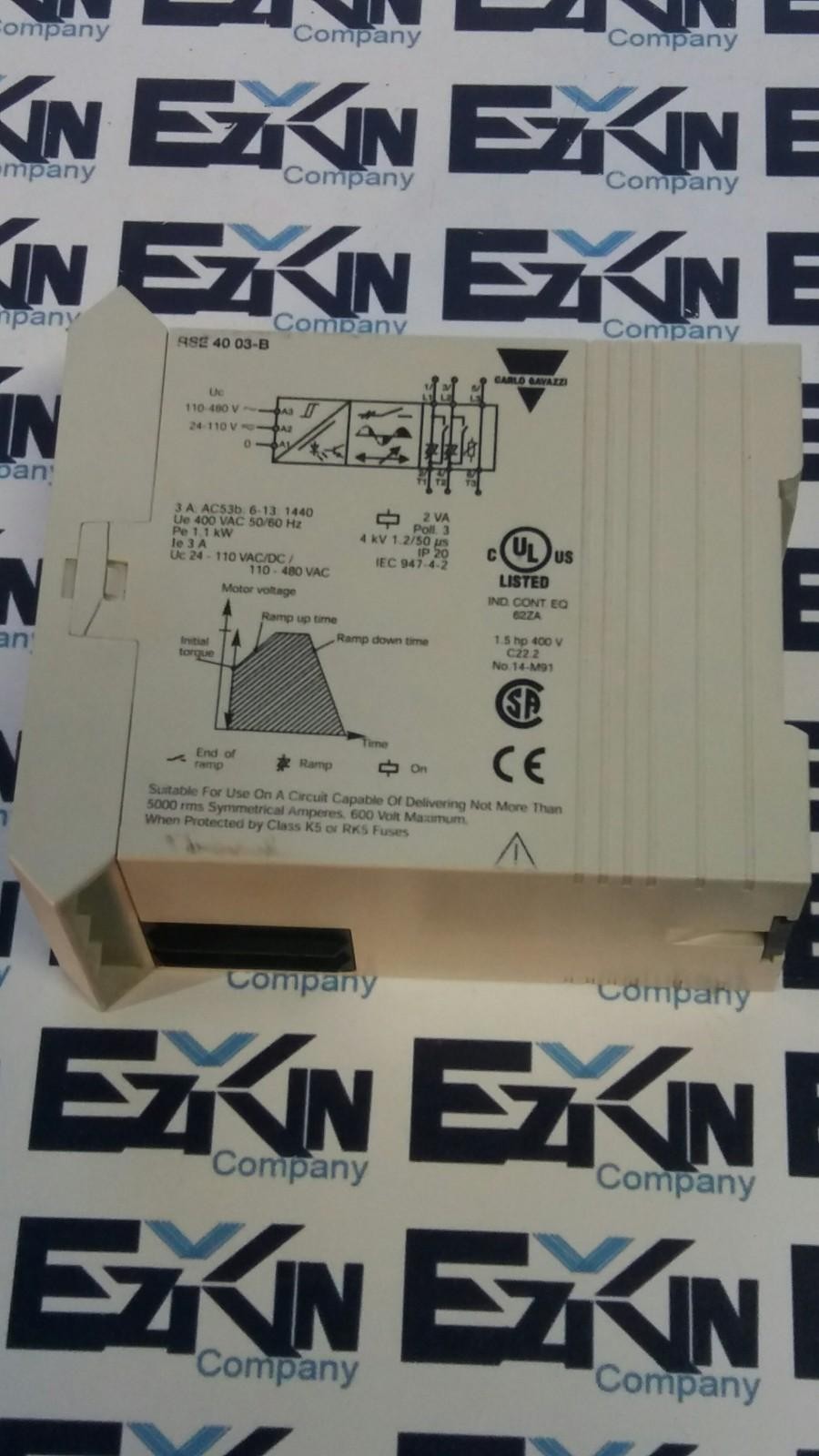 Carlo Gavazzi RSE40 03-B AC Semiconductor Motor Controller