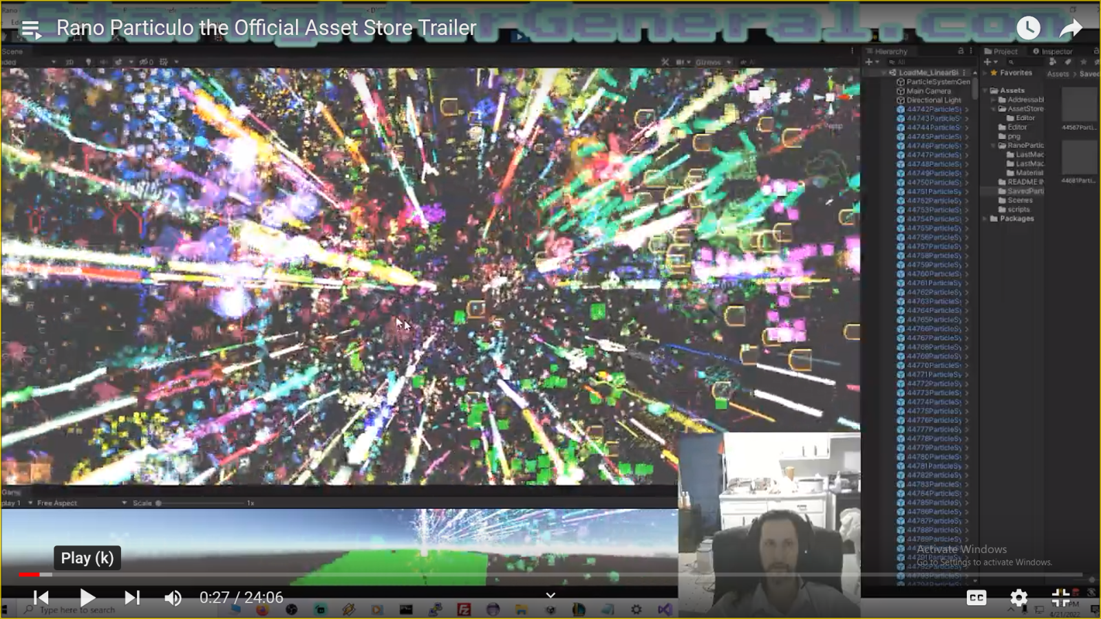 Unity3d: RANO PARTICULO PARTICLE EFFECT GENERATOR! Making games never so fun.