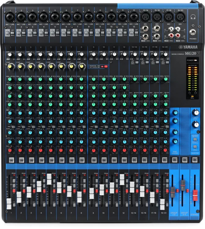 Yamaha MG20 20-channel Analog Mixer