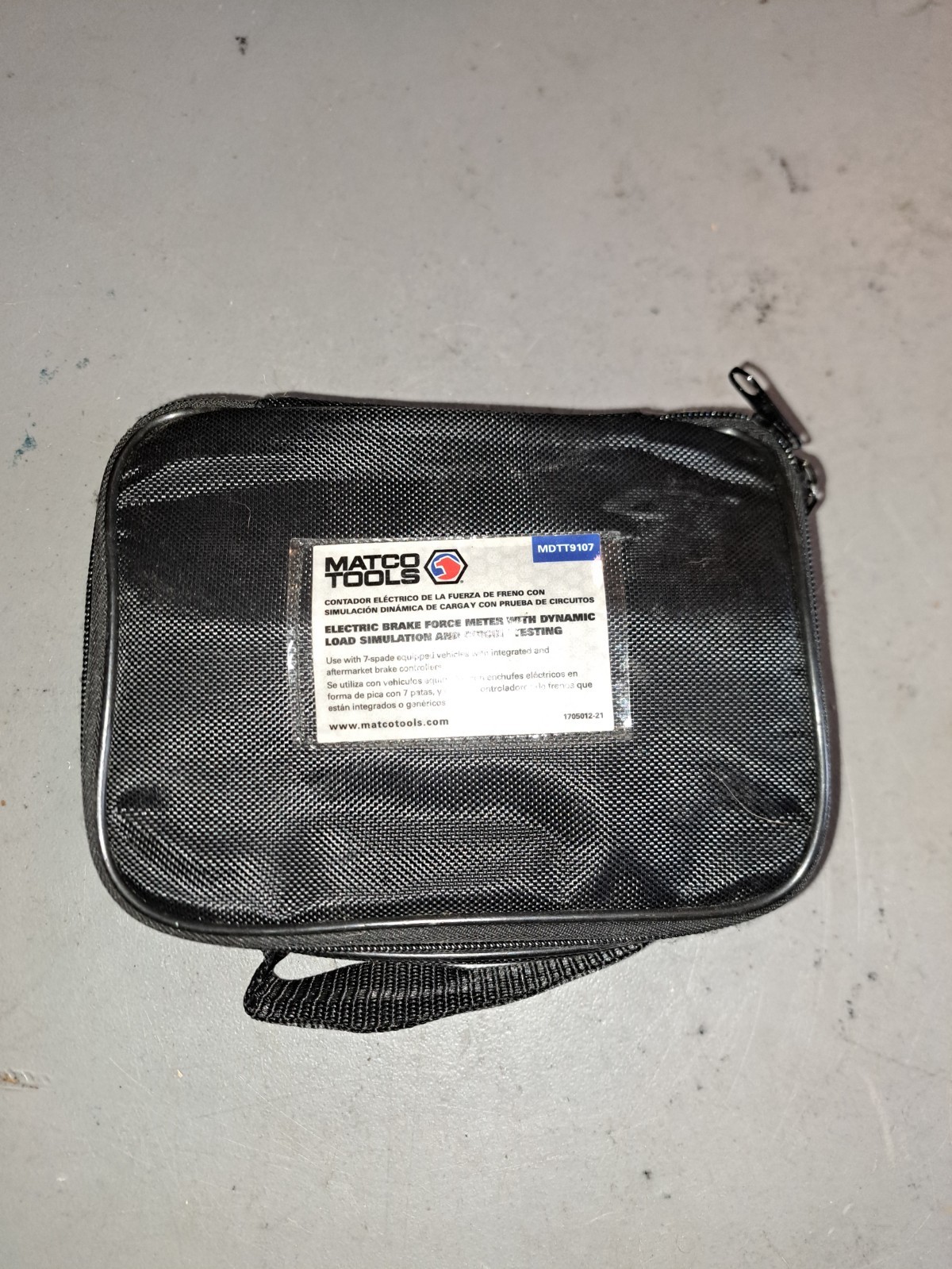 Matco Tools MDTT9107 Electric Brake Force Meter with Case