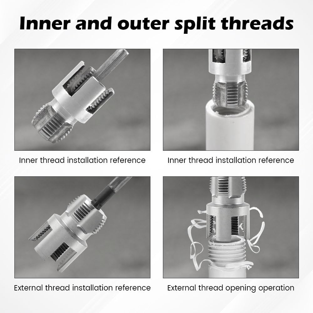 1/2'' & 3/4'' Integrated Internal & External Pipe Threading Tool for PPR PVC US